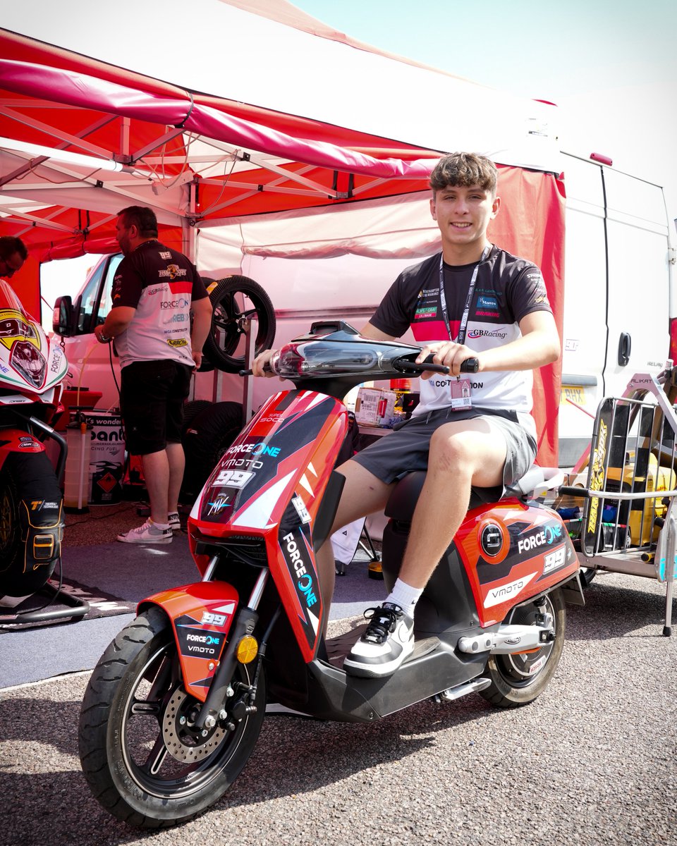 Best of luck at Snetteron this weekend <a href="/HarryCook06/">Harry Cook</a>! 
#VmotoSoco #SnettertonBSB #PaddockScooter