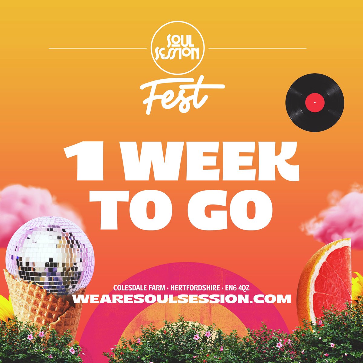 SoulSessionUK's tweet image. Get Excited!!! Soul Session FEST is just 7 SLEEPS AWAY! 🥳 Final Tickets Selling Fast! ⚠️ Visit Link In Bio 🫶

Soul Session FEST ☀️🔥🎪 
Saturday 15th July
Colesdale Farm, Hertfordshire EN6

#SoulSessionFEST #wearesoulsession #soulsession #housemusic #HouseMusicLovers