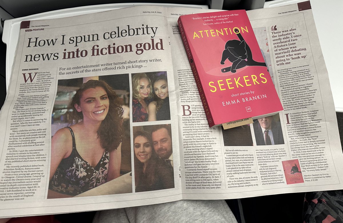 Check out today’s @heraldscotland for a wee insight into how my old job helped me find my way to my new job… with bonus anecdotes about all the many celebrities I embarrassed myself in front of…