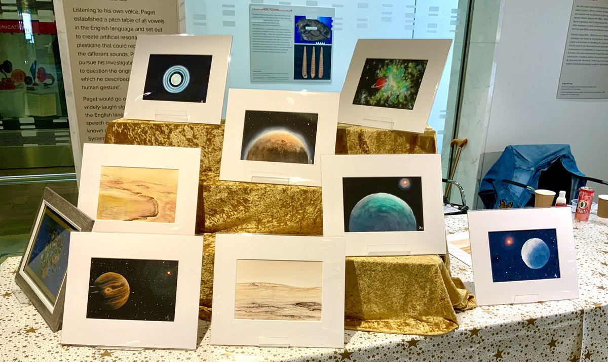 ArtistBurns's tweet image. All but one of the watercolour paintings have been created at The Royal Society since the start of their Summer Science Exhibition.  @royalsociety #SummerScience @inlightenus #Sciart #watercolorpainting