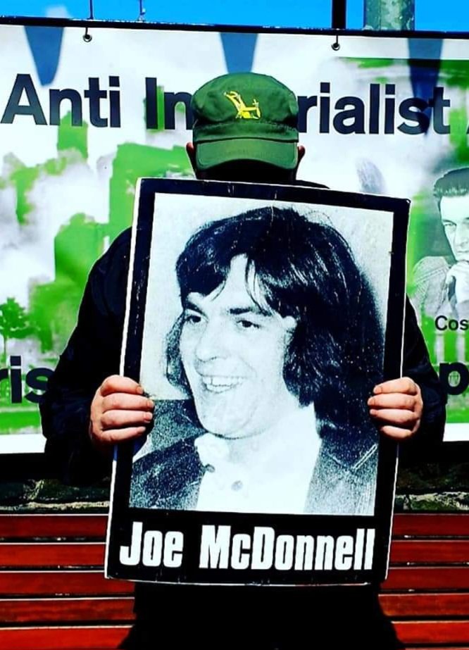 #HBlockMartyr
#LongKesh
#IRA

At 5.11 a.m., on July 8th, 1981, IRA Volunteer  Joe McDonnell from Lenadoon in Belfast died after 61 days on hunger strike - aged just 30yrs
#PoliticalStatus 
#FiveDemands