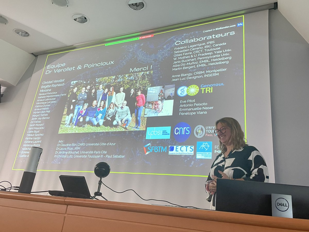ChrisVerollet's tweet photo. Congratulations Dr Dufrancais @OphelieDfc ! It was an amazing phD defense at @IpbsToulouse. Proud &amp; happy supervisor 😍😍. And many thanks for the party to the Dufrancais family &amp; friends 😉 https://t.co/qRzS626AJR