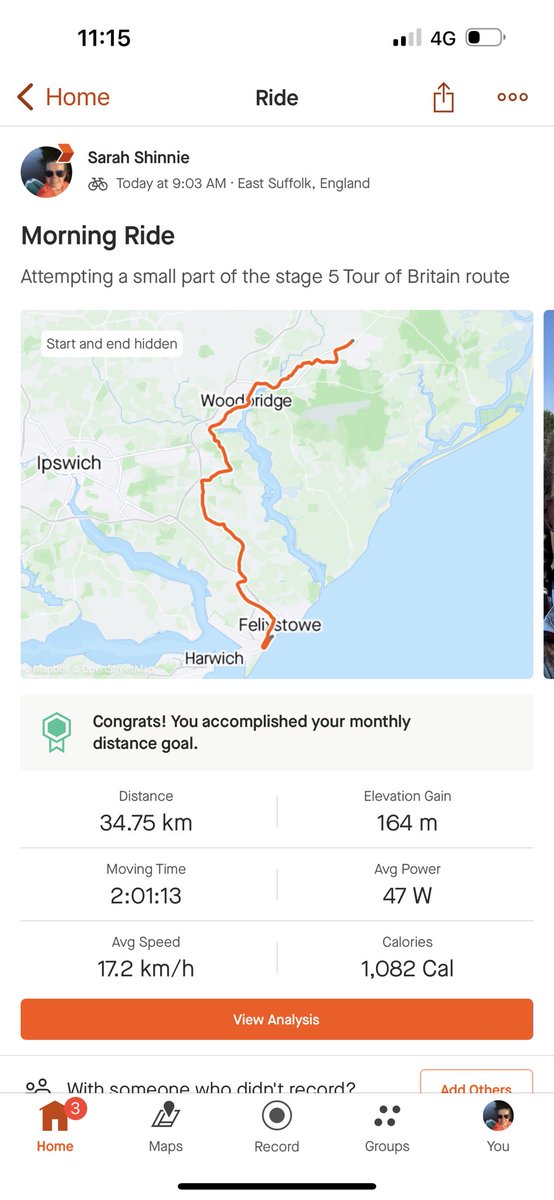 sshinnie's tweet image. Attempting a small part of @TourofBritain  stage 5 route in @EastSuffolk  @VisitFelixstowe @TasteOfTheTour