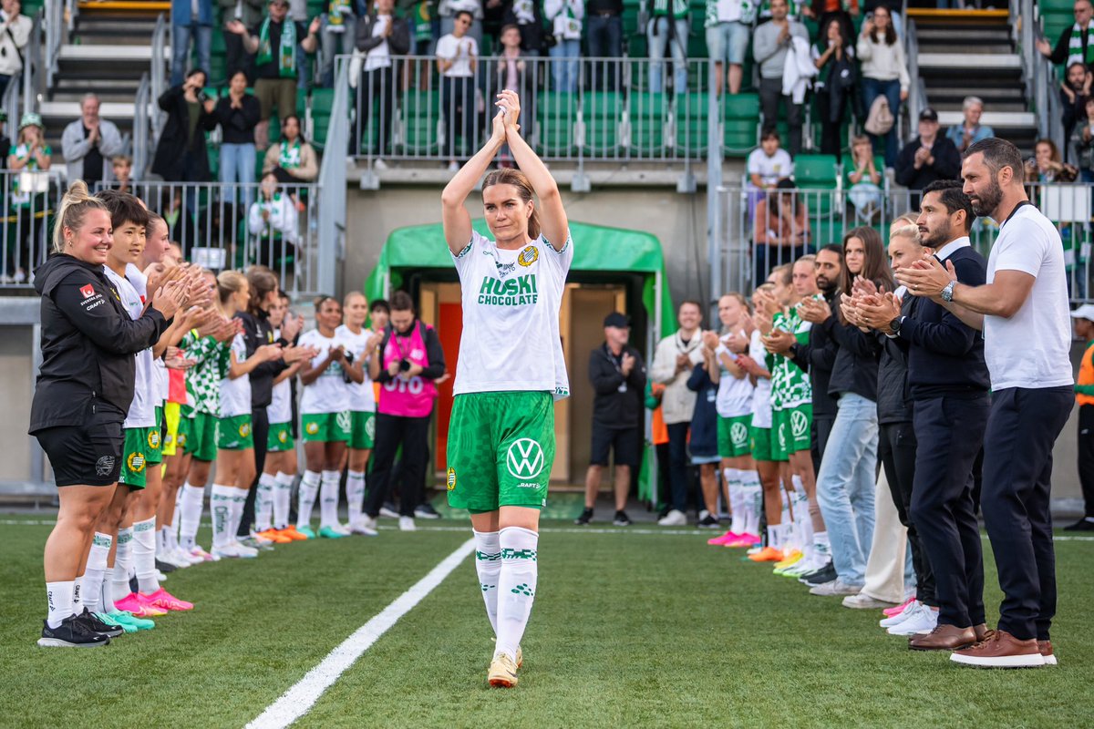 Tack för allt Hanna Folkesson 

#bajen #hammarby