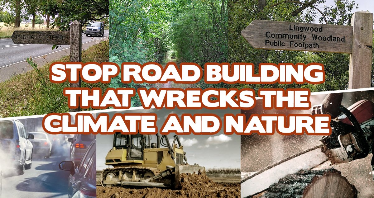 Andrew9Boswell's tweet photo. I am launching an appeal against the High Court judgement yesterday which would let road promoters off the hook for doing any cumulative carbon assessment

If you would like to join a 💯club of funders for the appeal, please DM me 

Read more here👉https://t.co/oowcR21lvy &amp;🧵👇 https://t.co/p6vYq2ConF