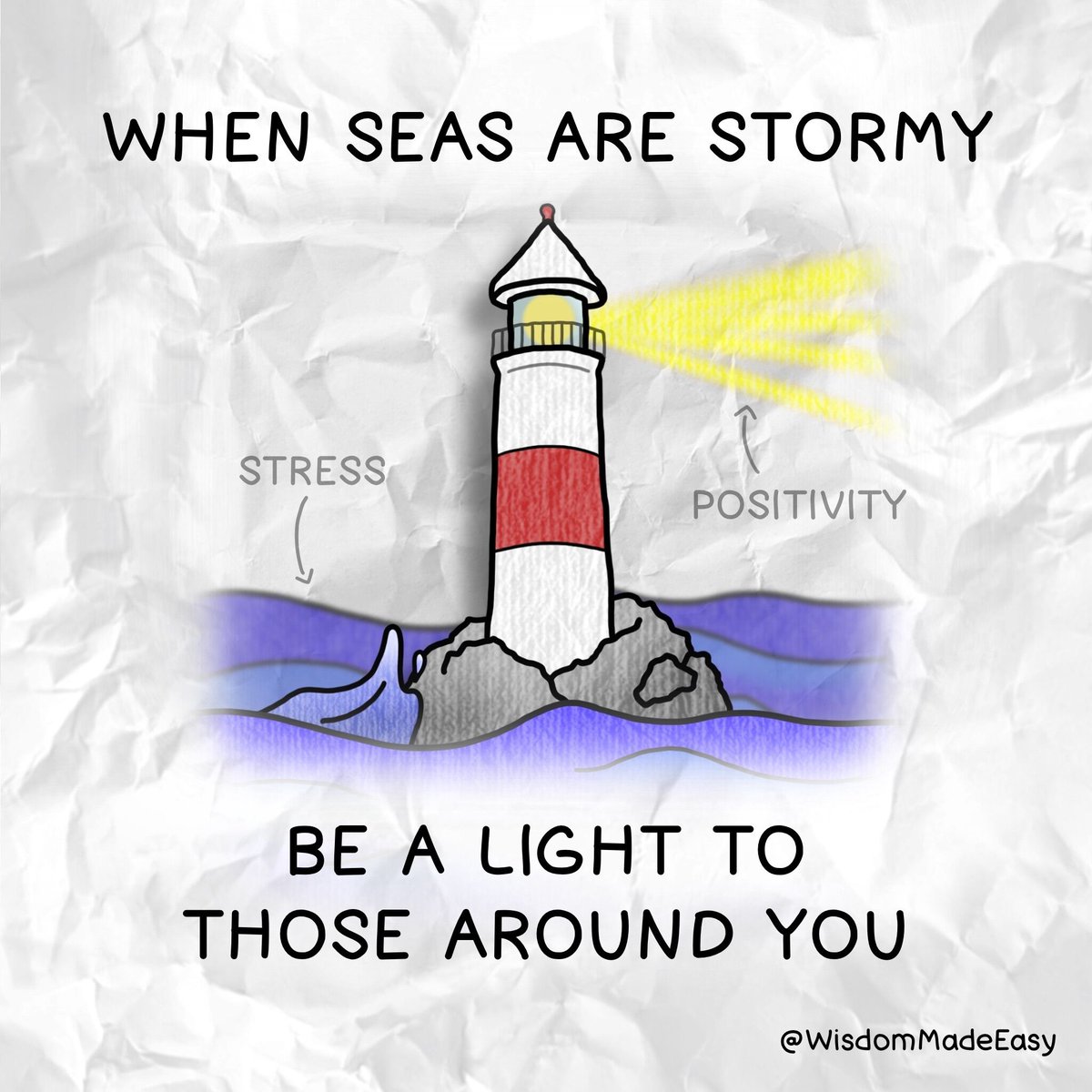 "I feel that we're all lighthouses, and my job is to shine my light as brightly as I can do the darkness."

- Jim Carrey