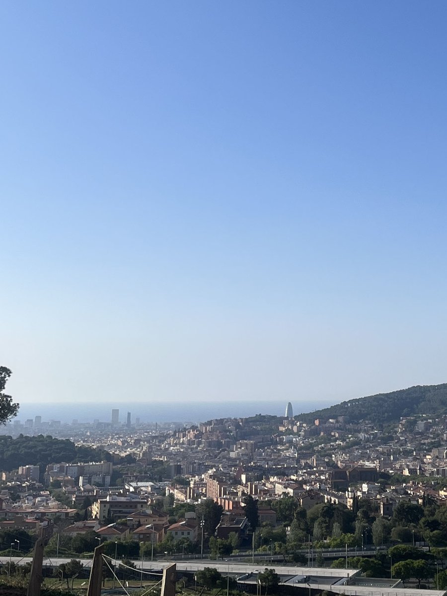 Lovely ride this morning in and around Barcelona