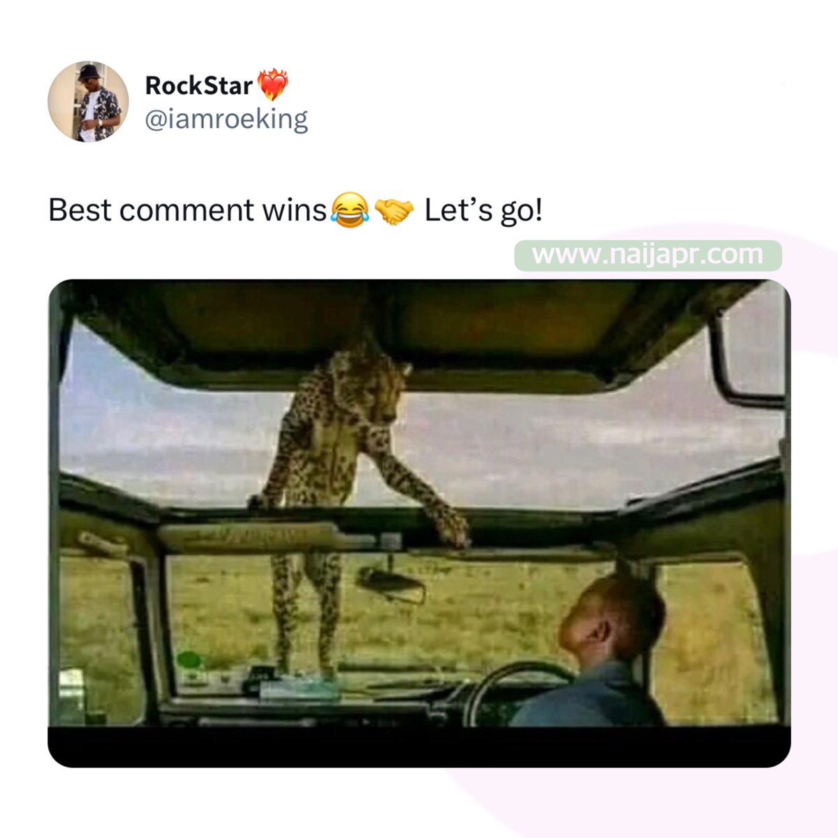 Let’s have it!