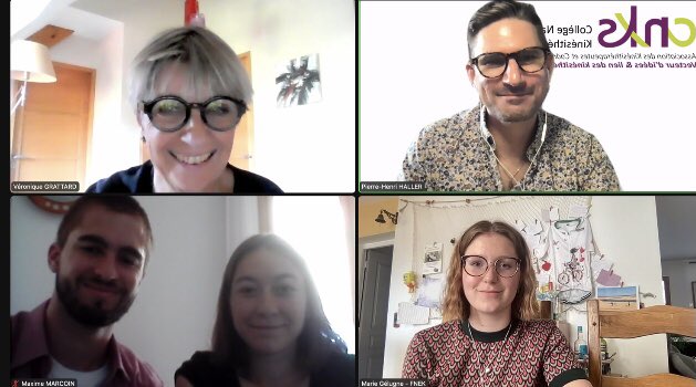 Jeudi 6 juillet rituelle rencontre <a href="/FNEK/">phillip bethea</a> / <a href="/CNKS_org/">CNKS</a> (post passation du bureau FNEK). Échange sur objectifs commun dt l’enquête conjointe sur attractivité du salariat et sur enjeux tutorat/mentorat/partenariat. A en parler ensemble aux #JNKSROUEN2023 
@Maxime_FNEK @Maelis_FNEK