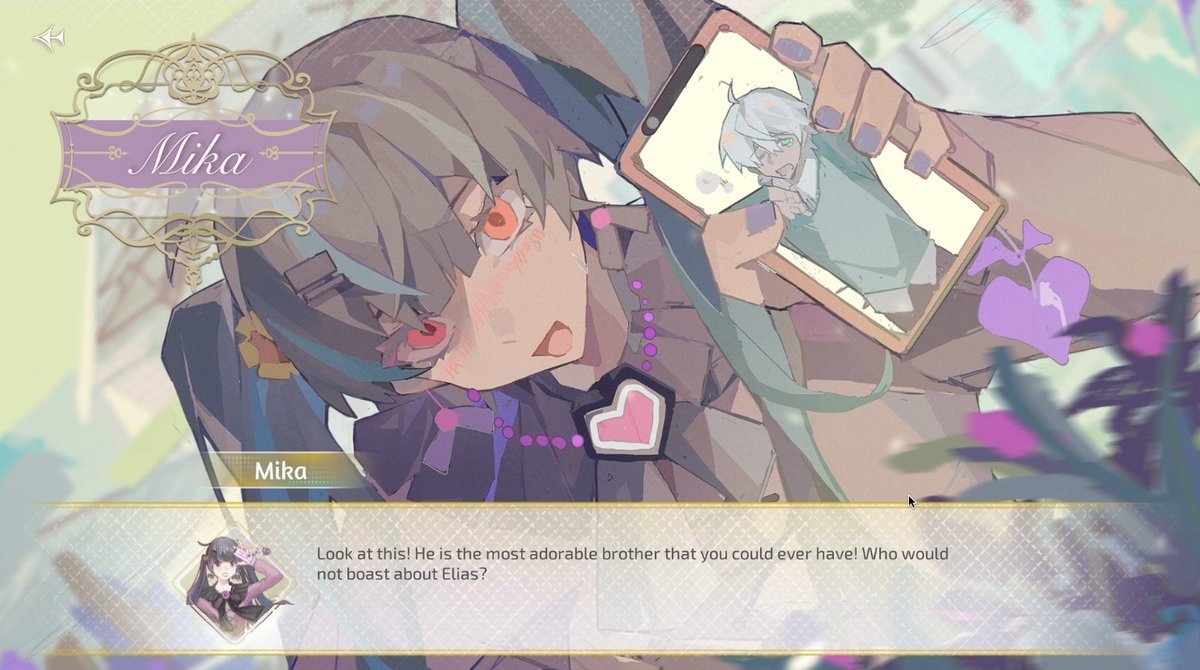 Inflorescences - Strategy Visual Novel tweet media