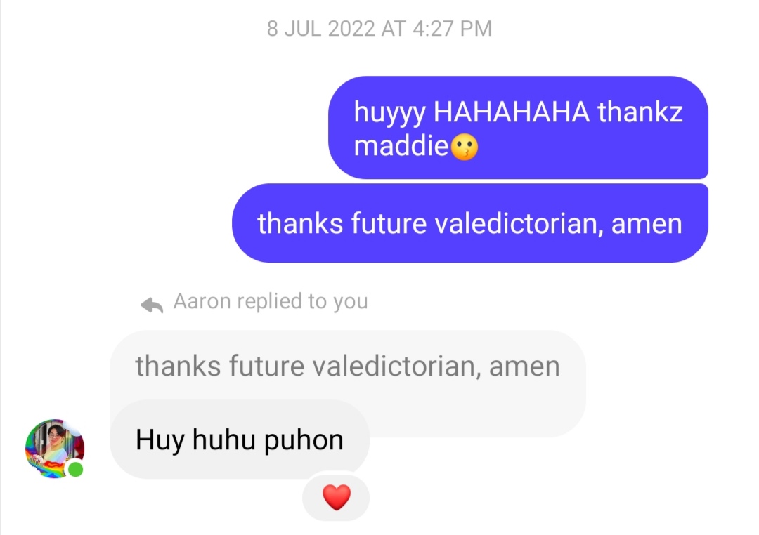 shesnotshee's tweet photo. @KinooSann happy anniversary sa aking prediction hehehehehe congrats kino!! https://t.co/WzHoRq3Laf