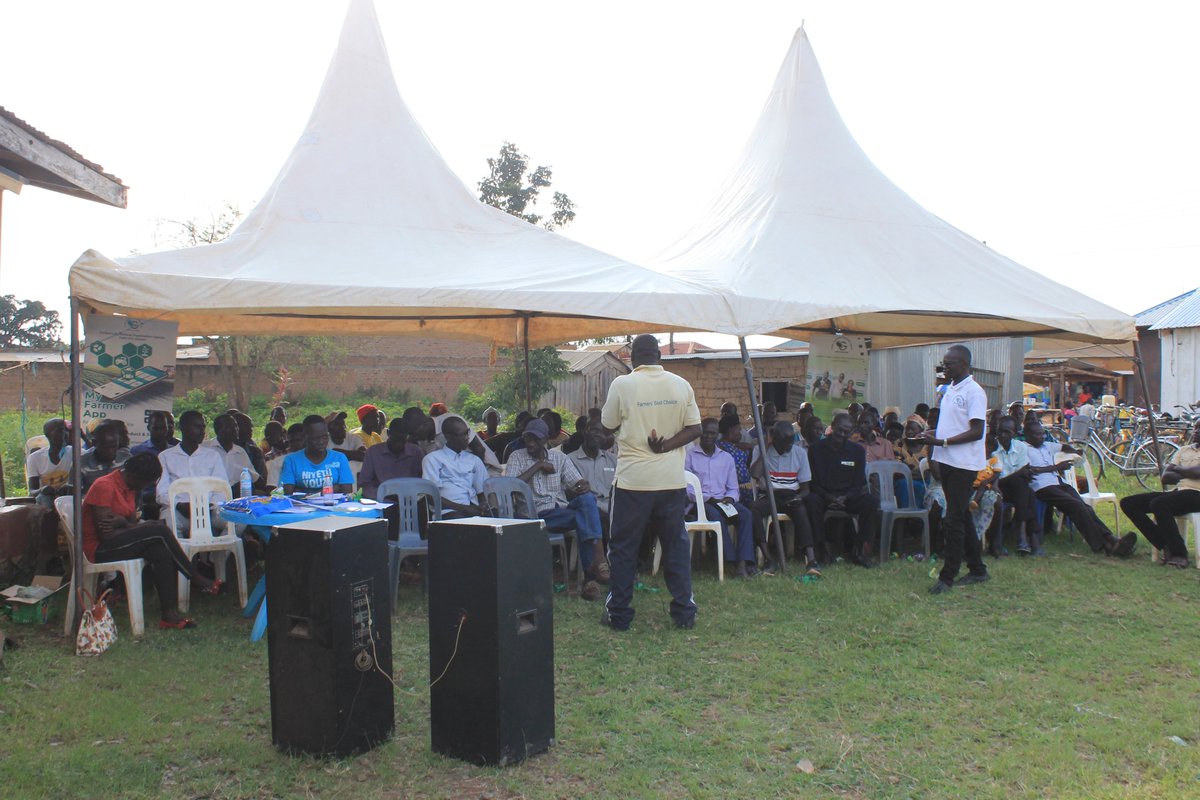 AKEJOGORDON's tweet photo. Empowering small-scale farmers in Alebtong District: Farmers' training on post-harvest handling techniques, value addition and Tips on Financial Literacy supported by RUFORUM through FAPA brings sunflower and microcredit farmers success. 🌻🌽 @AnthonyEgeru @ruforumsec https://t.co/hNIktZCMgo
