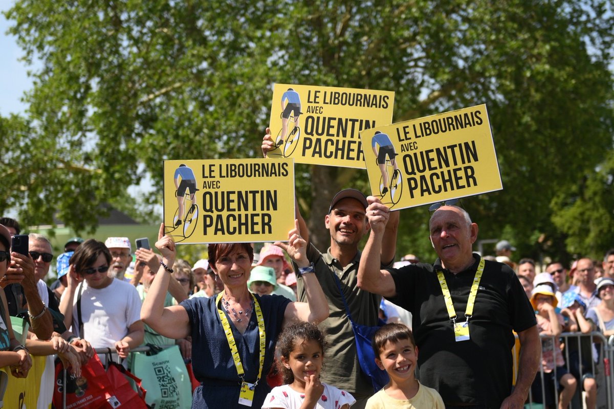 GroupamaFDJ's tweet photo. L'autre CUP : Collectif Ultras Pacher https://t.co/hav0ierEwf