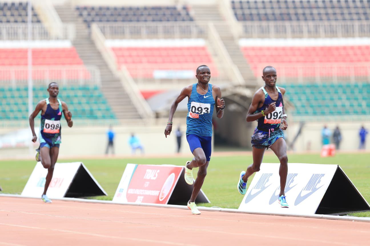 Athletics Kenya on Twitter "Robert Krop,out sprinted Daniel Ebenyo to