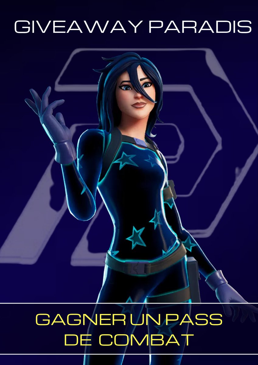 Bonjour à tous👋   

La <a href="/ParadisGGs/">PARADIS</a> offre un Pass de combat  à sa communauté, le tirage se déroulera demain .🔥

Conditions :

- Follow <a href="/ParadisGGs/">PARADIS</a> .
- Fav❤️et rt ♻️.
- @ 2 amis dans les commentaires💭 
- mettre votre pseudo fortnite en commentaire ❗️