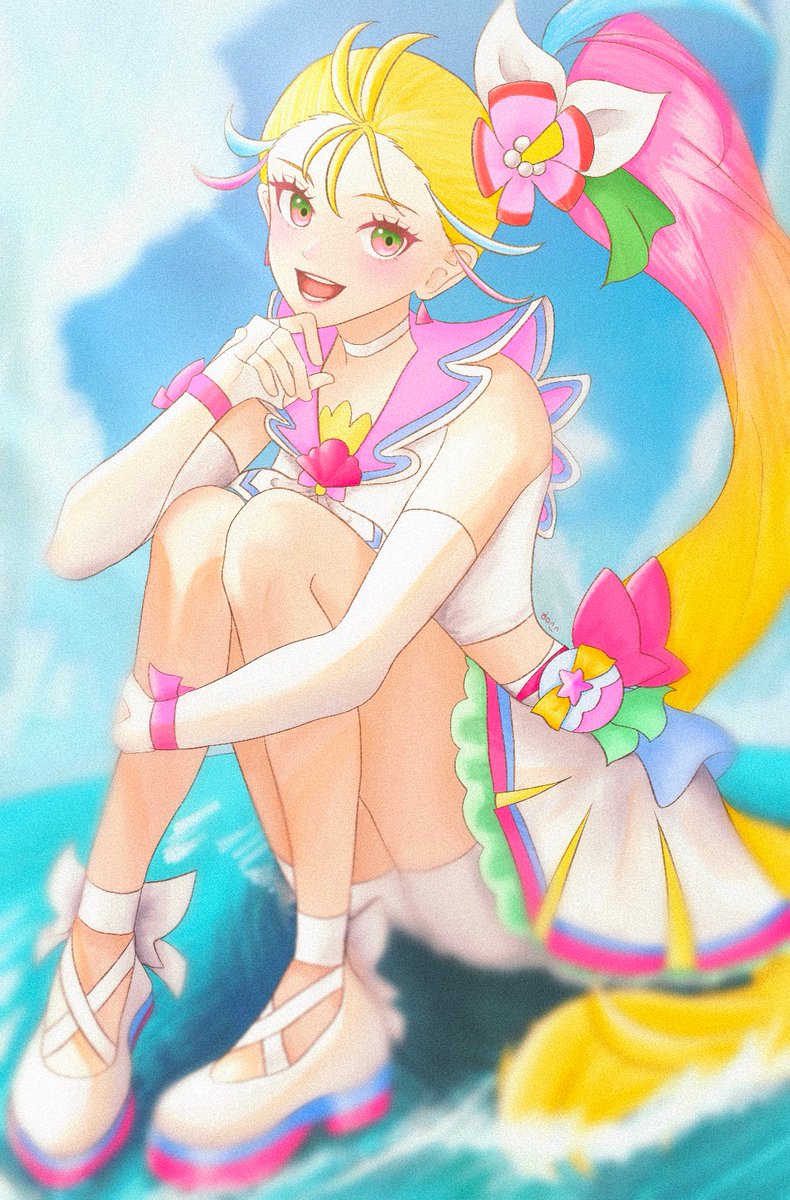 설레이는 한여름🧡
#キュアサマー
#プリキュア
#トロプリ