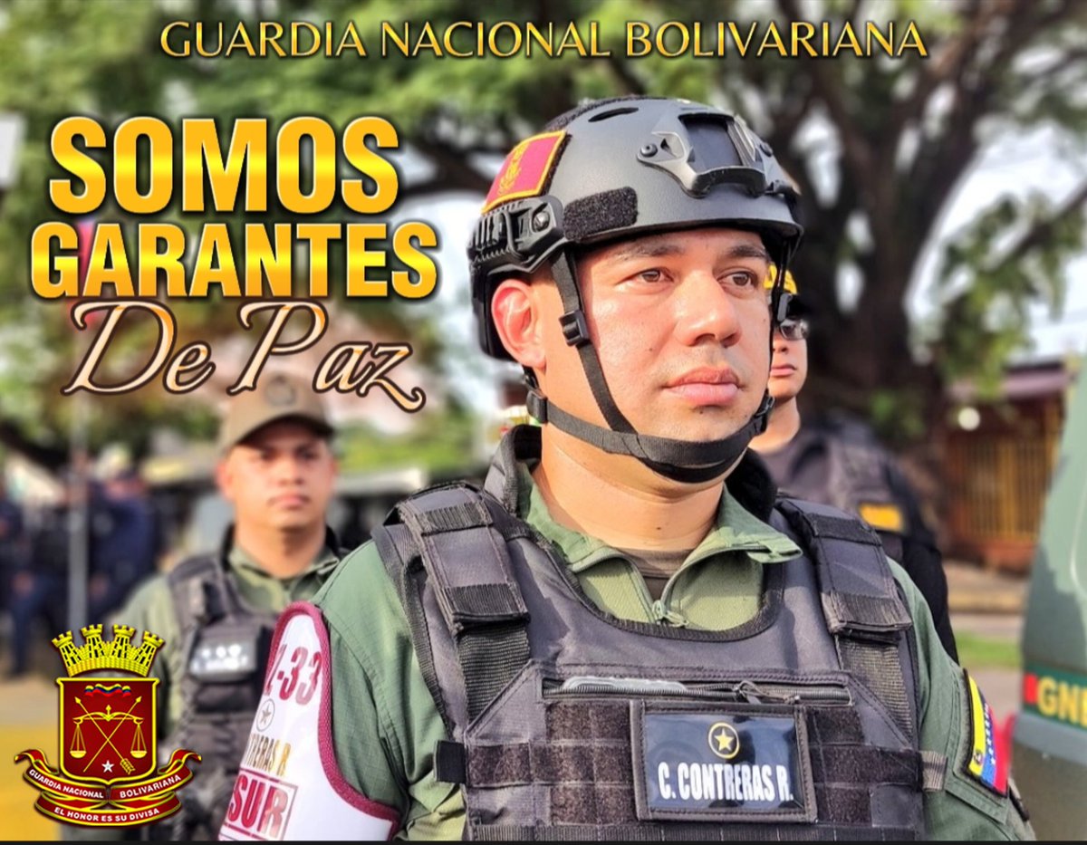 #08JUL23 || En la Guardia Nacional Bolivariana con disciplina, obediencia y vocación de servicio trabajamos sin descanso por la paz, seguridad y defensa territorial de la nación...!
#GNB
#FANBFuerzaIndetenible