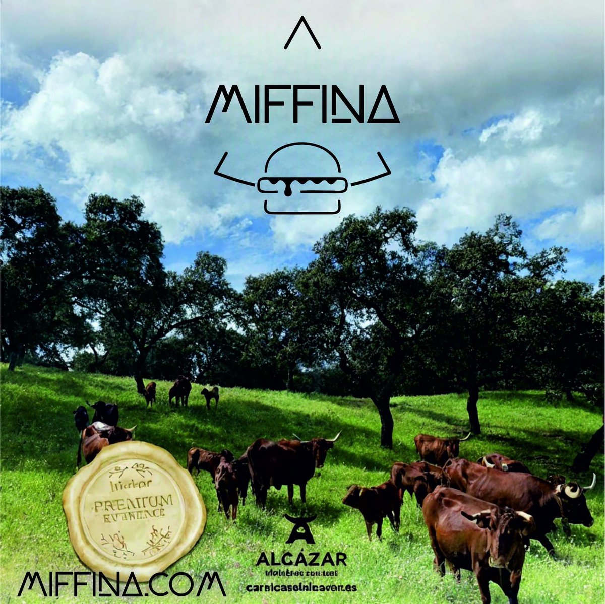 Os presentamos el origen de muestras burger. 
Gracias a esta raza andaluza, como es la vaca retinta, obtenemos nuestras burger premium inigualables a lo que has probado.
Prueba ya una de nuestras maravillas y disfruta como nunca.
miffina.com