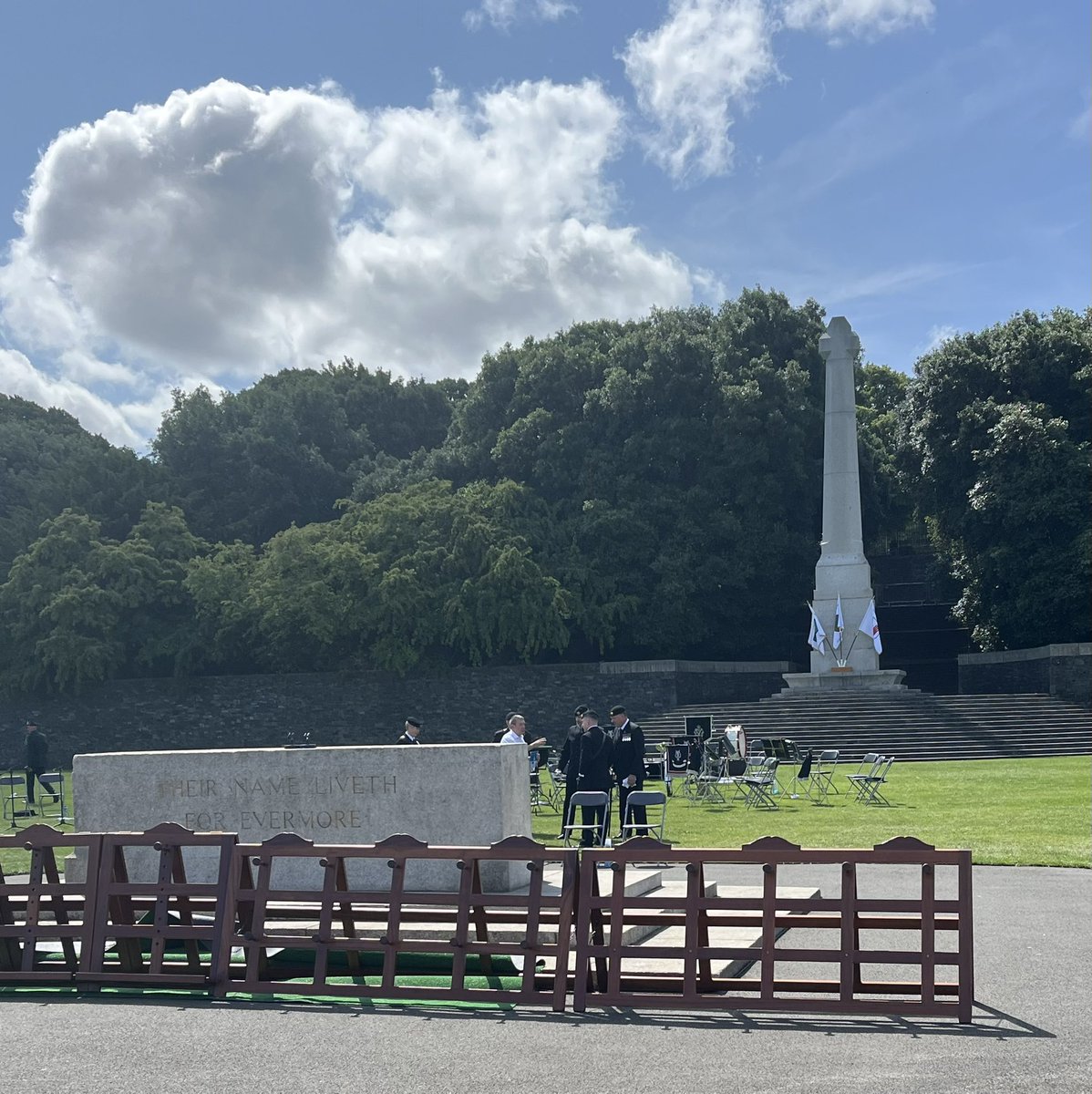 National Commemoration Day, Islandbridge about to begin <a href="/LestSligo/">Lest Sligo Forgets</a> <a href="/RBL_Ireland/">Royal British Legion Republic of Ireland</a> <a href="/drumclifferathc/">Drumcl/RathcTidyTown</a> <a href="/MNugentResearch/">WW1 Research Ireland</a> <a href="/TheWFA/">Western Front Association</a>