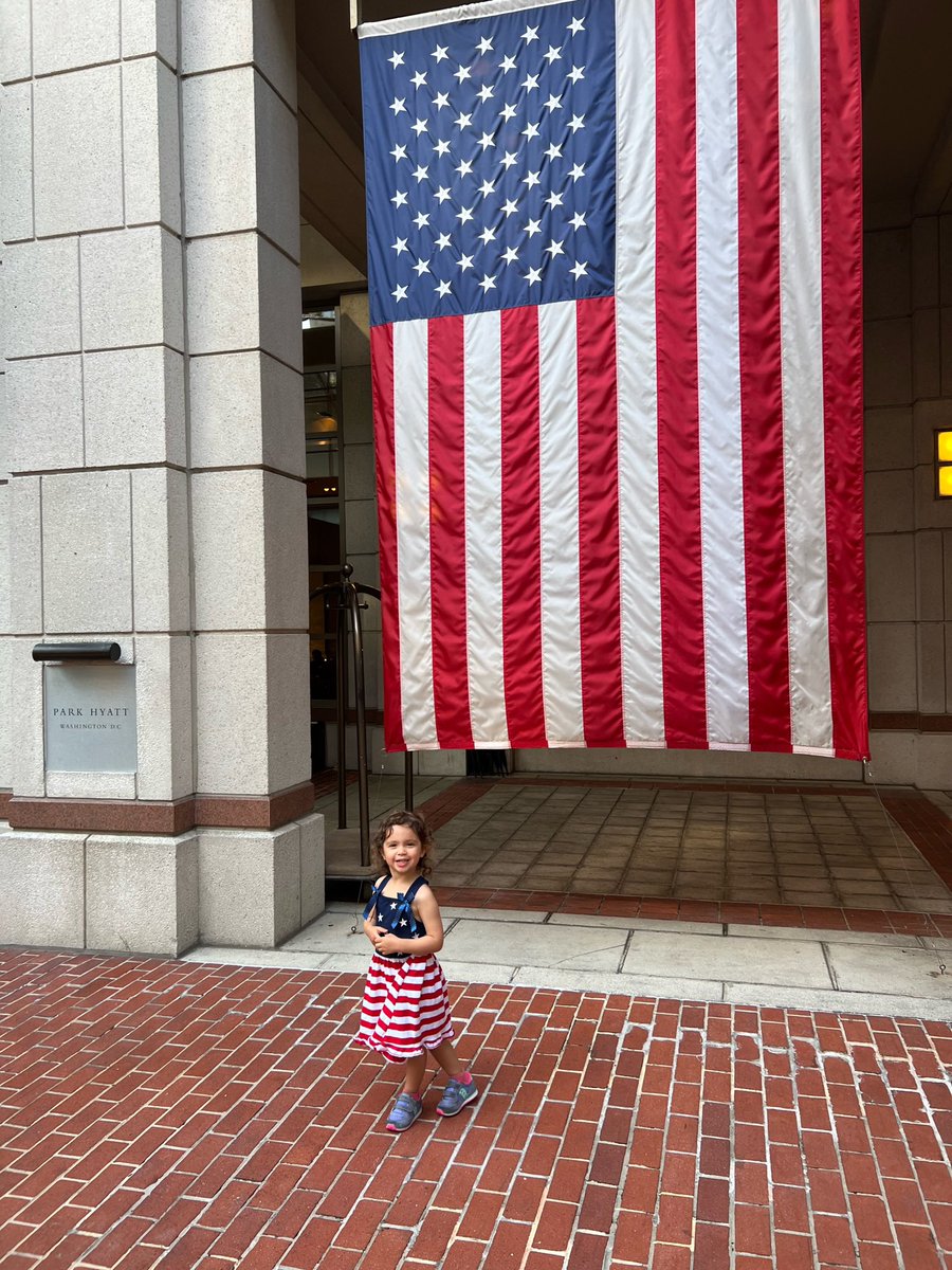 ….granddaughter visited DC over the 4th!
