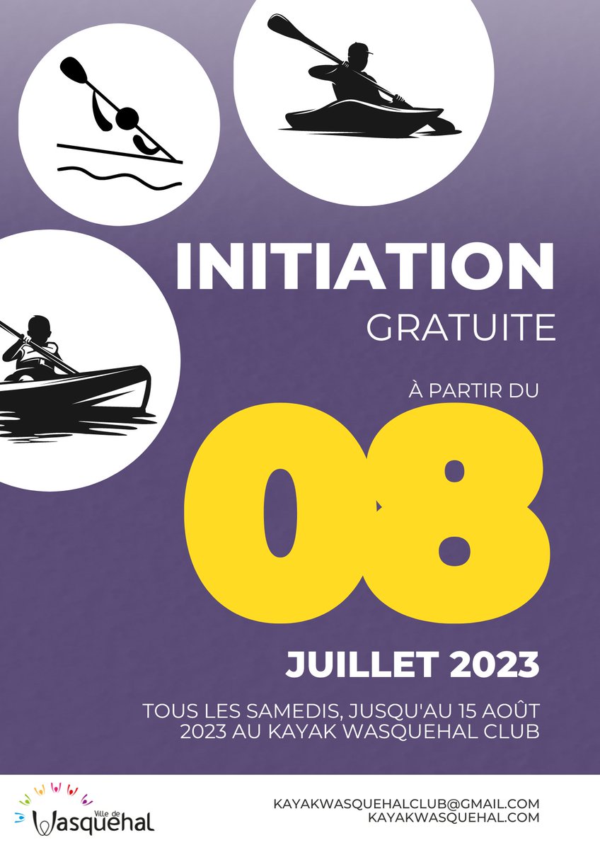 KayakWasquehal's tweet photo. Vous #cherchez comment vous #rafraîchir aujourd'hui, ne chercher plus venez vous #initier au #canoë #kayak tous en vous rafraîchissant.
On vous attend !!
Plus d'info: https://t.co/fv3YUUf1zn
Où contacter nous sur nos réseaux sociaux. https://t.co/Yk7feyP74j