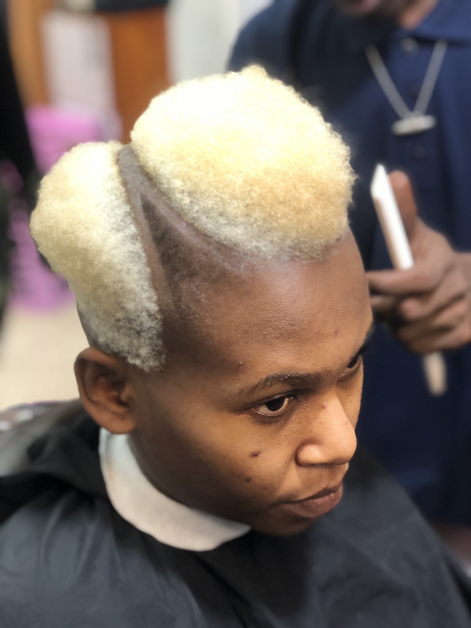 Number 8 clearance haircut black man