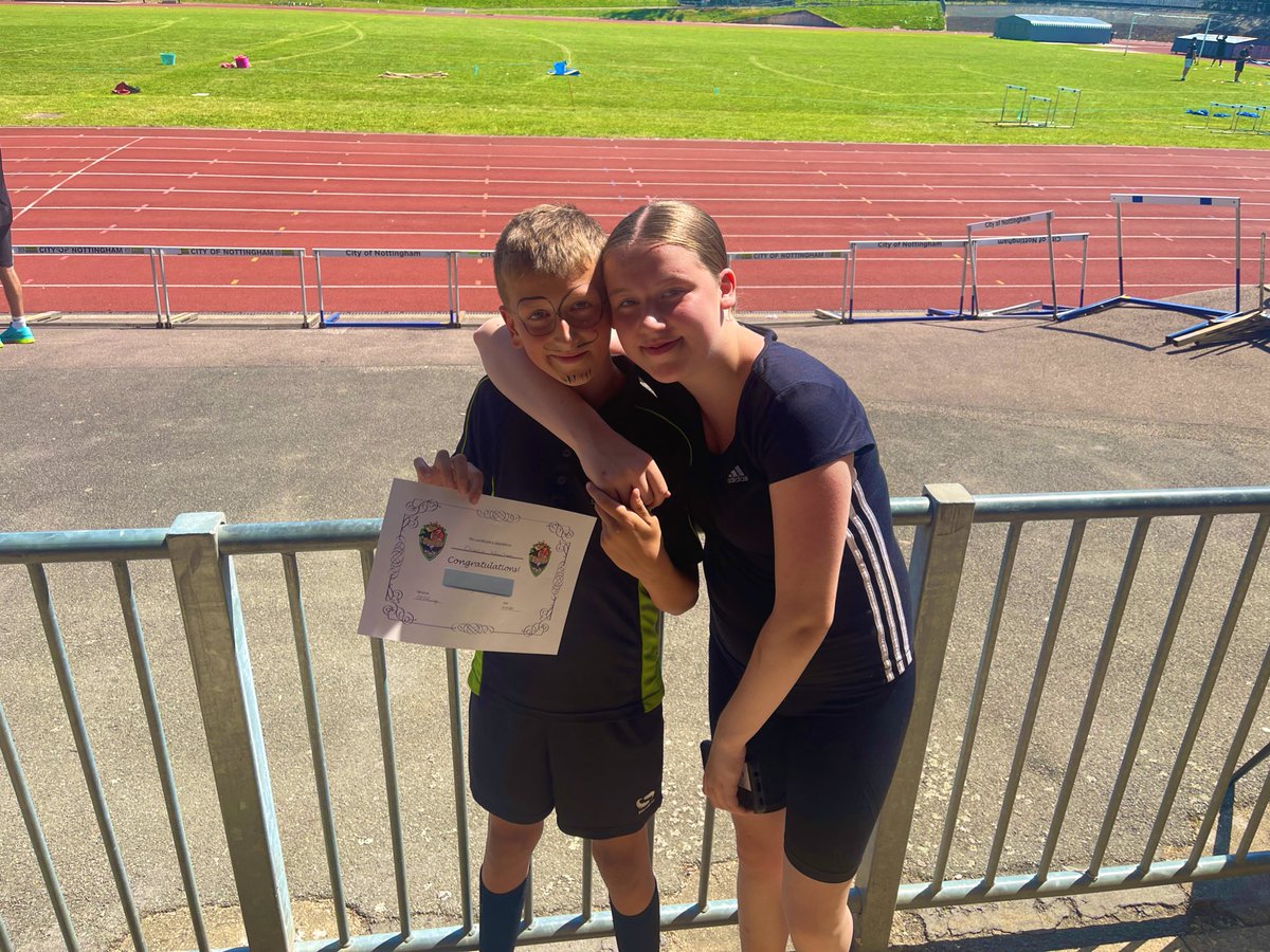 Our Jenny from <a href="/NUSASixthForm/">NUSA Sixth Form</a> was helping during #SportsDay at #AmazingNUSA and was so excited to see her brother break NUSA records and go into the #HallOfFame! It’s a wholesome family feel 😍🥰 It’s #TheNUSAWay 🫶🏻🥰🫶🏻