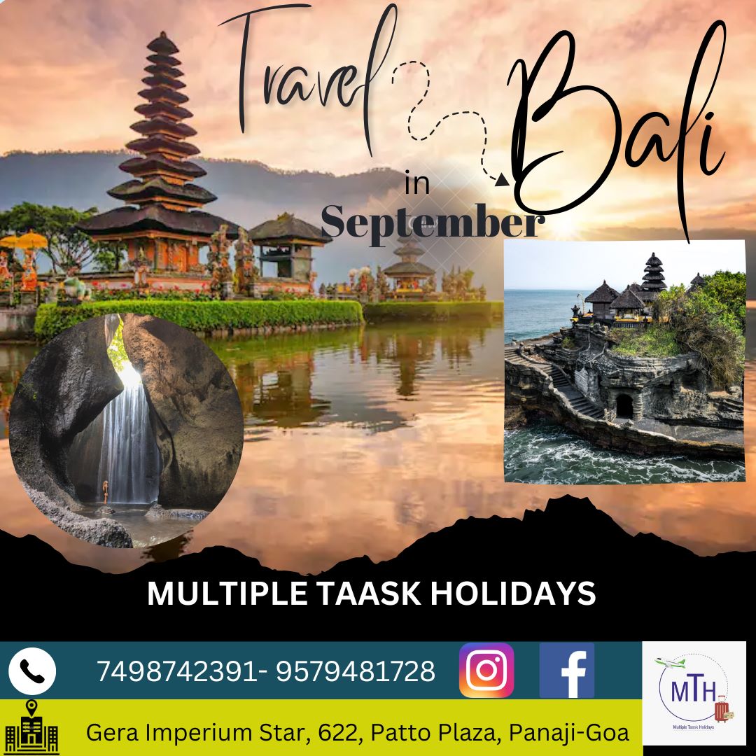 MultipleTaask's tweet image. Multiple Taask Holidays presents you a trip to Bali!!!
If you are looking for the ultimate luxury holiday experience, look no further than the enchanting island of Bali...
With its paradisal surroundings &amp;amp; magical vibes, Bali is one of the most beautiful places in the world