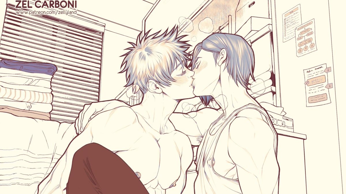 Dealing with their crush. 💗💗💗
(the whole thing is on P4tr30n 🙇🏻)

#rkgk #五条悟 #GoNana #五七 #nanamikento #Gojo