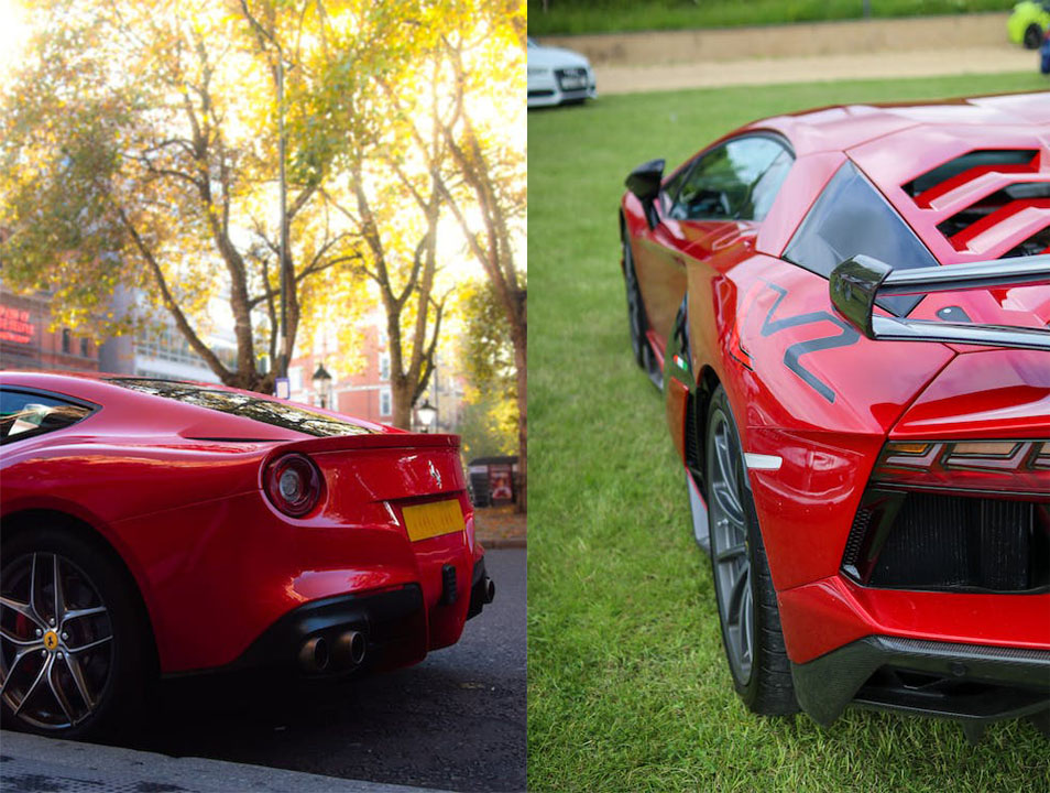 Miss Brutality (F12) or The Beast (SVJ) ??😈
#FerrariF12 #LamborghiniAventadorSVJ