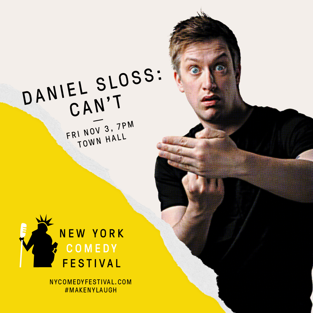 Daniel_Sloss's tweet image. NEW YORK! I’m bringing my CAN'T tour to the @nycomedyfest on Friday 3 November at the @TownHallNYC . Starts 7pm, don't be late. Tickets go onsale Wednesday, July 12 at 11 AM ET and you can get them from DanielSloss.com or via here: bit.ly/3NGIdf1  #MakeNYLaugh