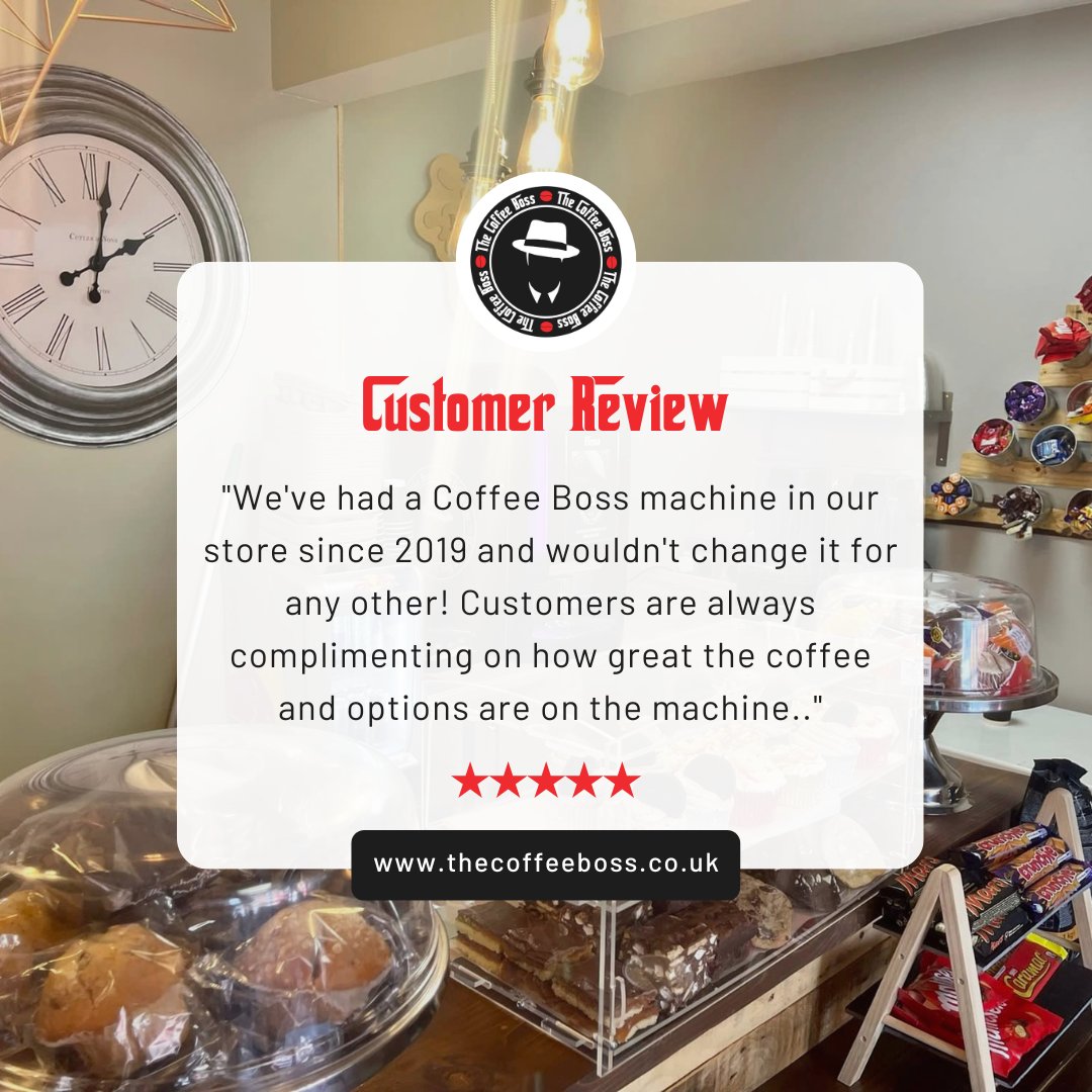 We never get tired of hearing feedback like this 🥰

Looking for a new #coffee machine for your business? Give us a call to find out more 📞