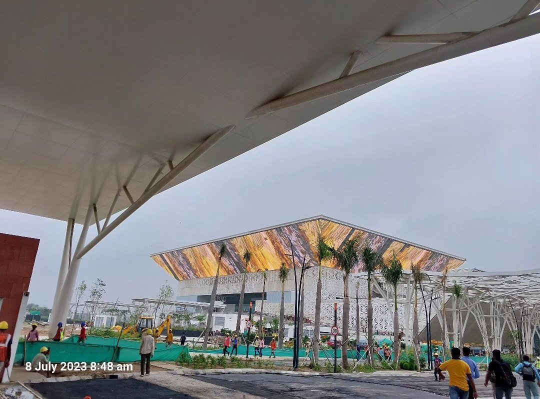 Indian Tech & Infra on Twitter: "🚨 Asia's Largest Convention Centre in