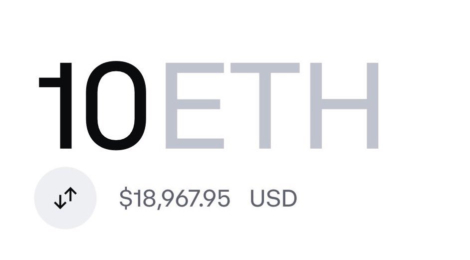 Would 10 $ETH change your life ?

Be honest 👀