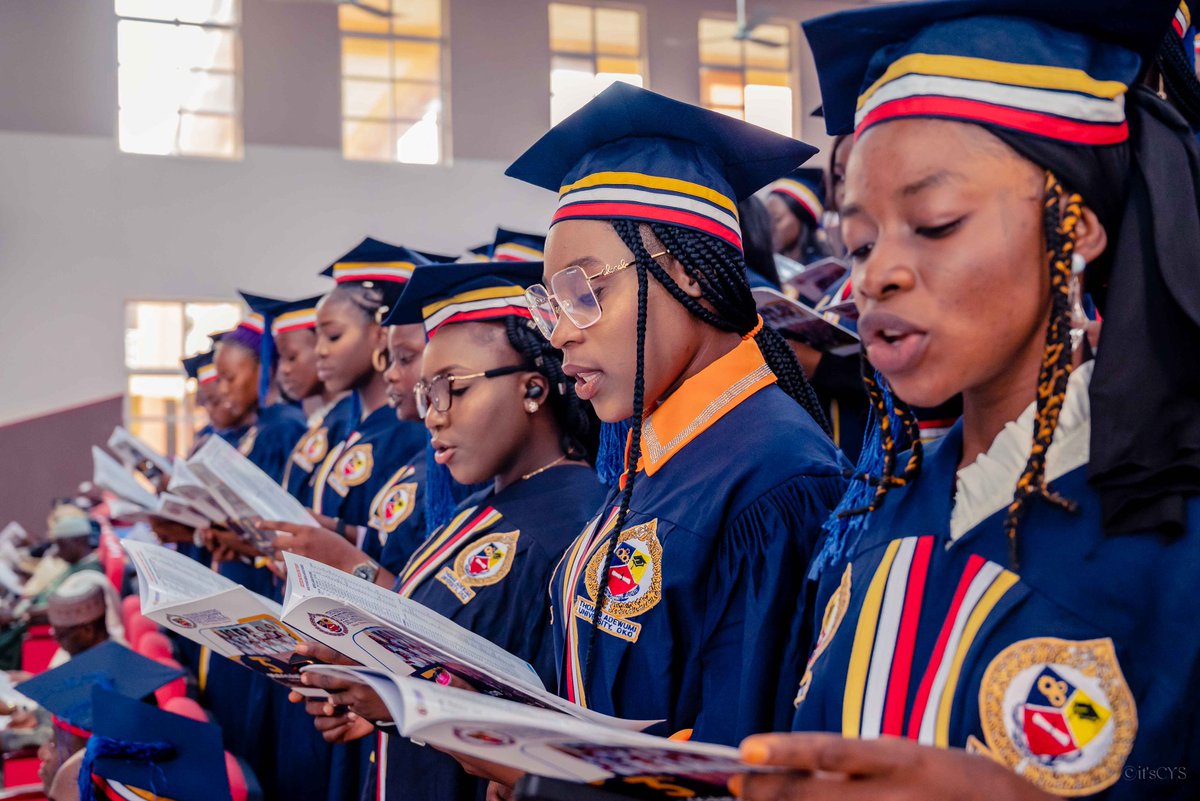 tau_university's tweet photo. Our Matriculating Students undertaking their matriculation oath
#marticulation #oath #congratulations #thomasadewumiuniversity #nigerianprivateschools https://t.co/9wZUbiO1y7