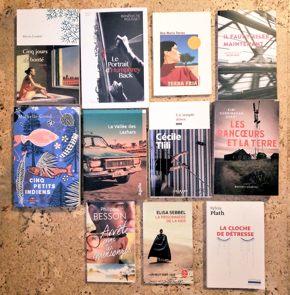 JoelleBuch's tweet image. Prochaines lectures 🤩
📚 Des livres sélectionnés pour le prix Hors Concours 2023.
🙏 Un roman de la rentrée littéraire
🍹 Toujours une forte influence VLEEL dans ma PAL. Je peux faire plusieurs challenges de l'été 🤣