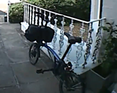PipLaurenson's tweet photo. @StolenRide Stolen while riding along the cycle path in Hackney going South East just past Springfield part and the Anchor &amp; Hope Pub E5 9HE by the River Lee by two men riding a lime bike. It is a blue 2 speed electric Brompton with a very distinctive Rido 2seat, large City Bag https://t.co/d7vazebItO