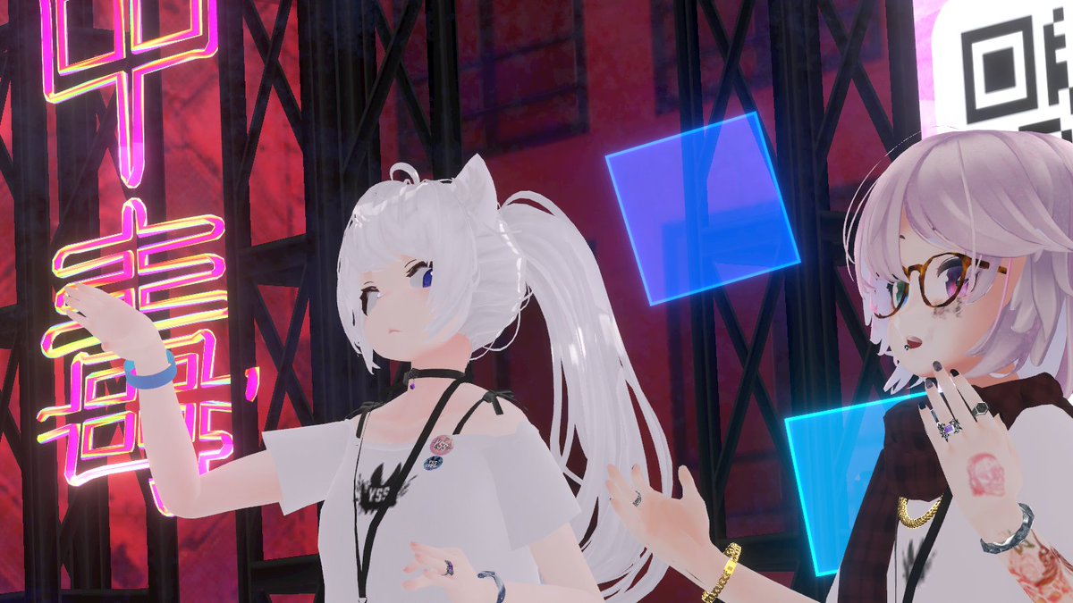 ninf's tweet image. YSSのターン！！バチバチだ！！今日もあげてくぞー！！
#SPARKLINK #光線中毒 #VRスポーツ #cluster #YSS_VRC