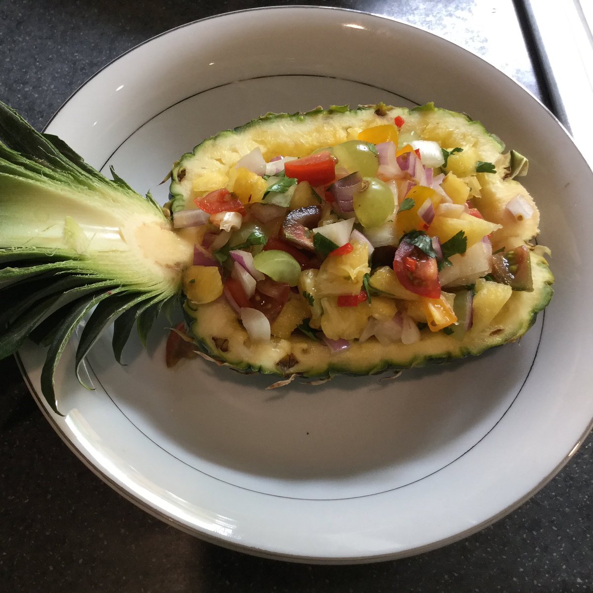 @willoughbybooks Grandma’s pineapple salad….. tasty, healthy, refreshing and the little ones love it too!  @annienopro.