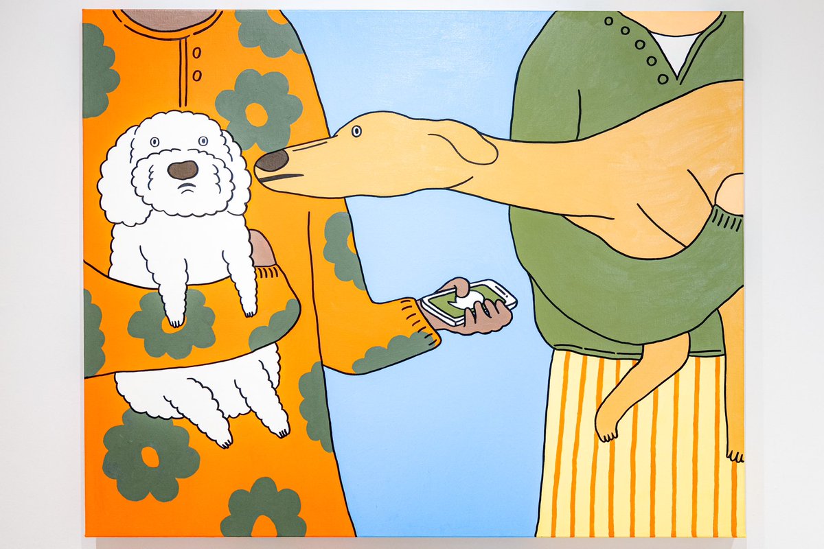 ผลงานขับเคลื่อนด้วยความชื่นชอบที่มีต่อน้องหมาอย่างชัดเจน สังเกตได้จากแนวคิดการสร้างสรรค์งานด้วยการทำซ้ำขึ้นมาใหม่ (reproduction) หรือตั้งใจ copy จากทรัพยากรของตัวศิลปินเอง ไม่ว่าจะเป็น การปรากฏตัวของน้องหมาในทุก ๆ ชิ้นงาน หรือการจัดวางองค์ประกอบ (composition) เหมือน ๆ กัน