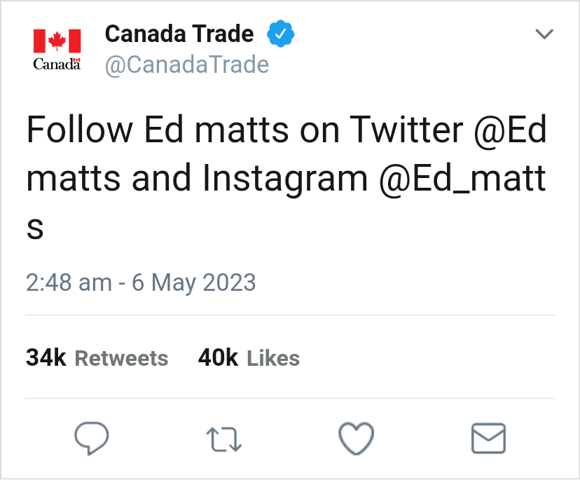 Ed Matts tweet media