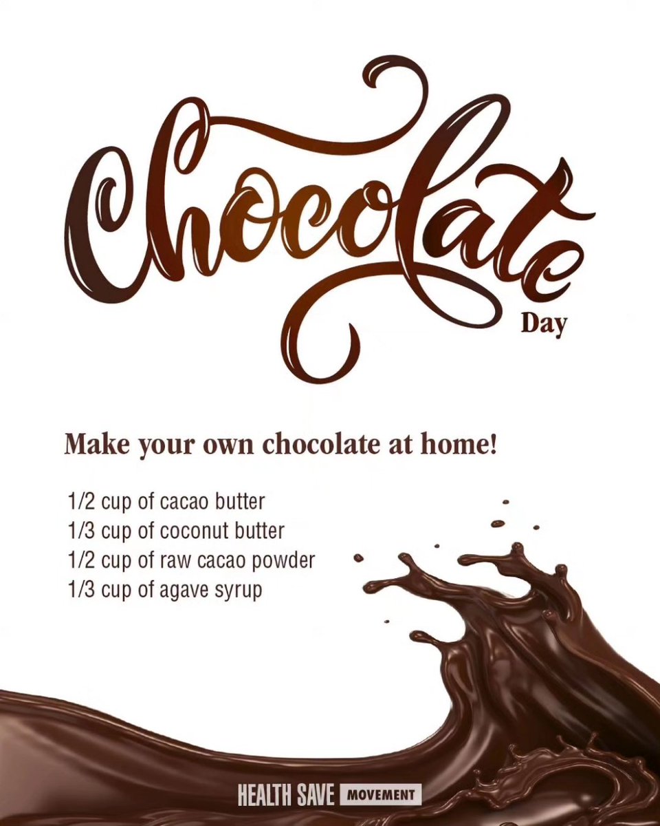 Homemade vegan chocolate - yum!

#WorldChocolateDay 🍫