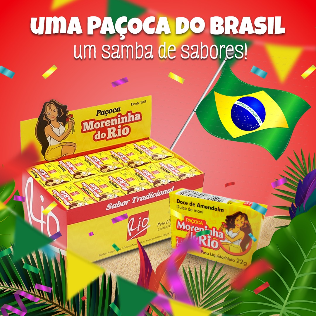 Mafridis_'s tweet photo. UMA PAÇOCA DO BRASIL
um samba de sabores! 🇧🇷

💻 Faz a tua encomenda em https://t.co/I2usHlAx8x 

#gomas #mafridis #online #yummy #doces #guloseimas #chocolates #momentosdoces #pastilhas #chupas #marshmallows #rebuçados #frutossecos #alojaonlinepreferidadosmaisgulosos https://t.co/LguIjlT82H