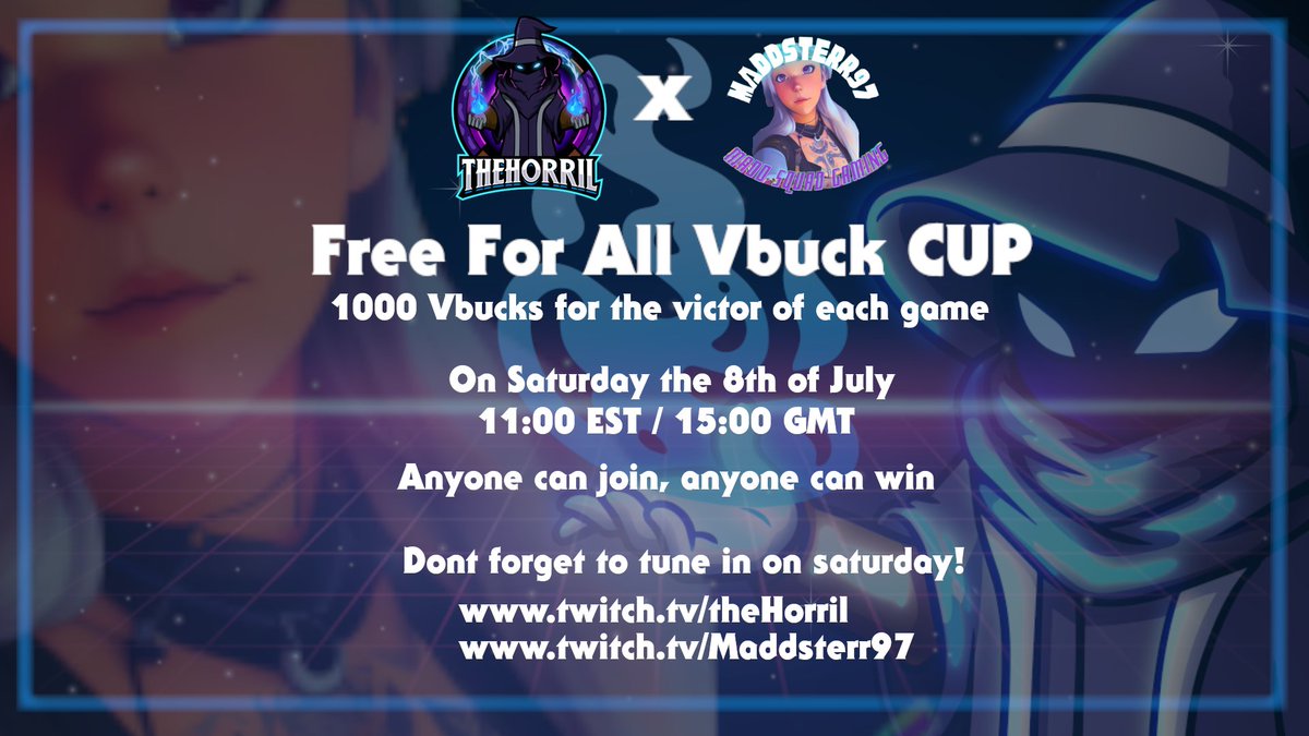 TheHorril's tweet photo. Calling all #Fortnite fans! Don't miss out on the exciting VBuck Zero Build Cup happening today. Open to everyone, so come join us for a day of fun and friendly competition! https://t.co/TNPisqwJsJ https://t.co/cFRZ4zwzya