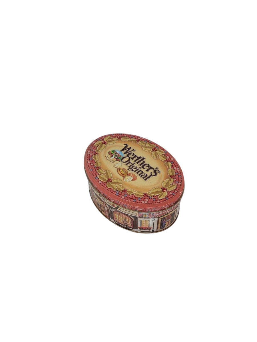 PalacePainted's tweet image. Werthers metal container tin cookie box tuppu.net/4efc1d53 #kitchenconnection #Etsy #SugarHolder