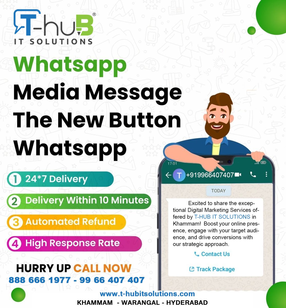 ThubitSolutions's tweet image. Bulk What&apos;s App Service
For more information contact
+918886661977, +919966407407
#WhatsApp #MarketingStrategy #Local #socialmediamarketing #WhatsAppMobileNumberDatabase #DigitalMarketing #digitalmarketingagency #school #College #BusinessGrowth