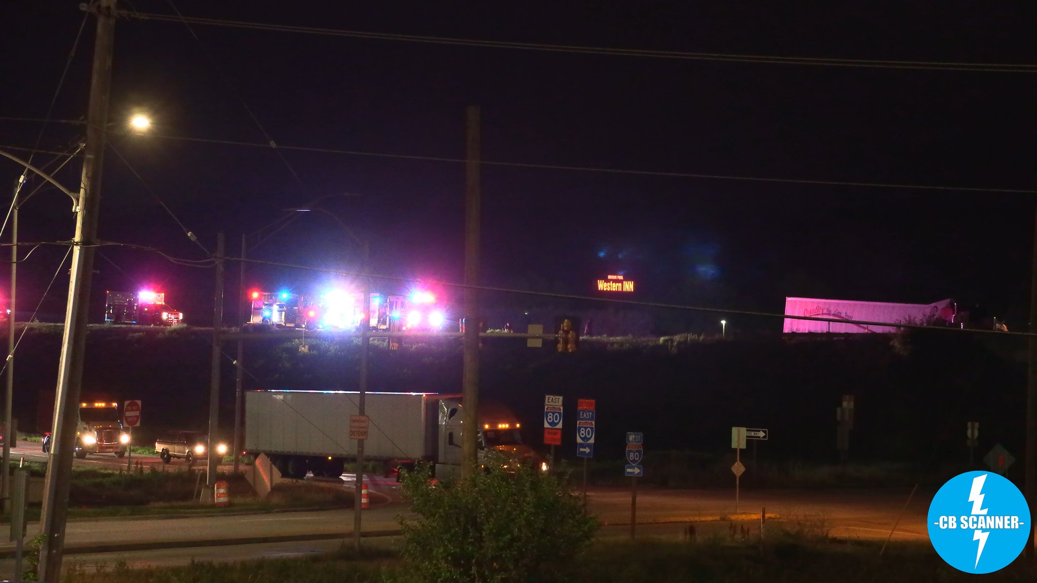 Council Bluffs Scanner on Twitter "Semi Crash Area/Location 5MM I80WB Responding CBPD