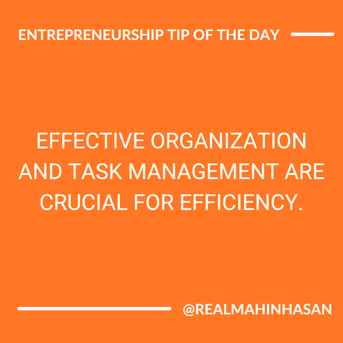 Stay organized and prioritize tasks for increased productivity. #OrganizationSkills #ProductivityBoost