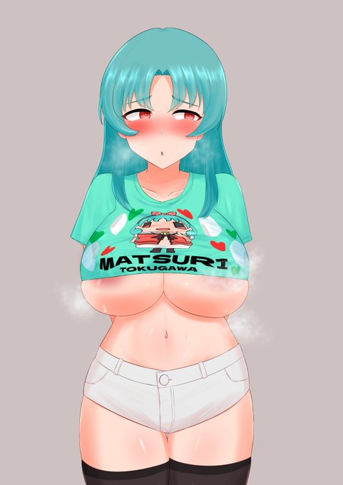 顔とか足とか隠れちゃってもったいないので
後でpixivにも差分上げるね 