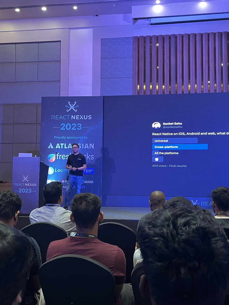 mayankp09_'s tweet image. OG on the stage 🔥🔥🔥
What a fire talk @sanketsahu! 🫡

#ReactNexus2023